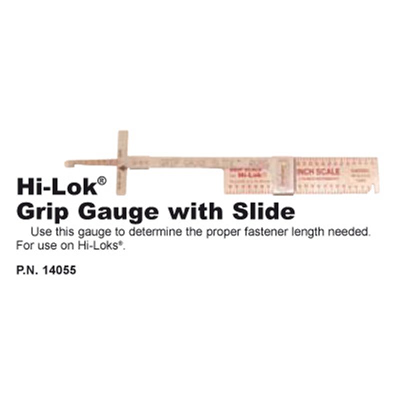HiLok grip gauge with slide M&D Aeroespacial